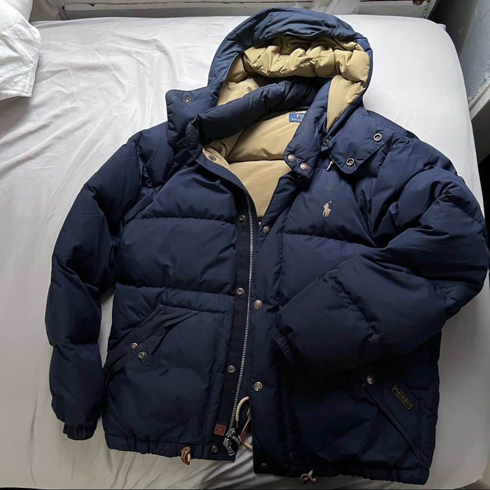 Polo Ralph Lauren winter coat. Puffy jacket